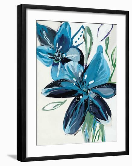 Flowers of Azure II-Angela Maritz-Framed Art Print