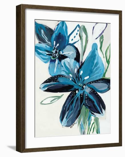 Flowers of Azure II-Angela Maritz-Framed Art Print