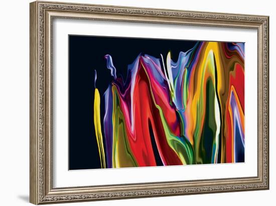 Flowers of Eden 2-Rabi Khan-Framed Art Print