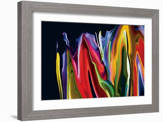 Flowers of Eden 2-Rabi Khan-Framed Art Print