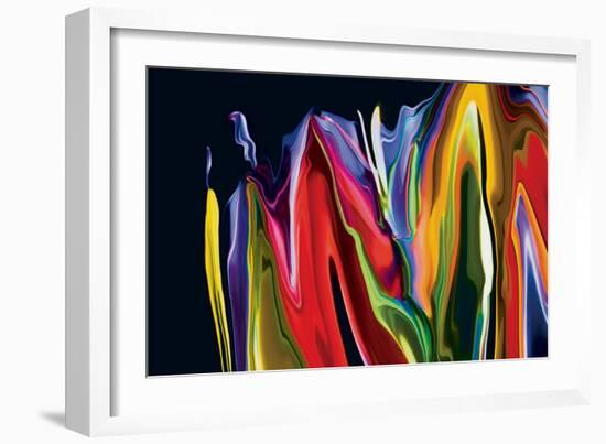 Flowers of Eden 2-Rabi Khan-Framed Art Print