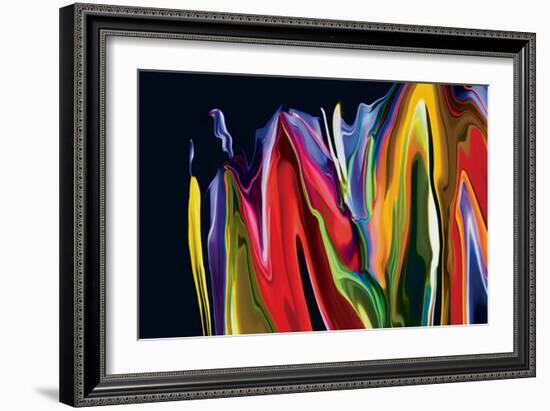 Flowers of Eden 2-Rabi Khan-Framed Art Print