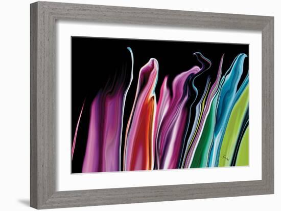 flowers of Eden 6-Rabi Khan-Framed Art Print