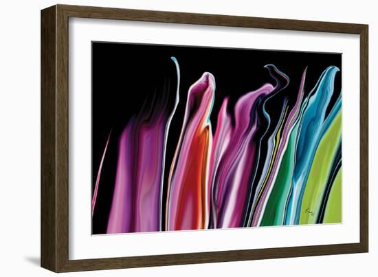 flowers of Eden 6-Rabi Khan-Framed Art Print