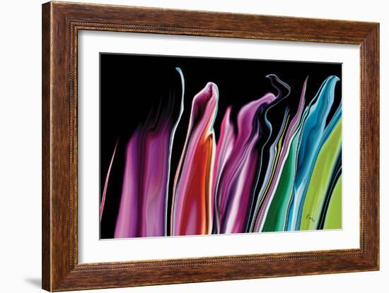 flowers of Eden 6-Rabi Khan-Framed Art Print