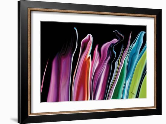 flowers of Eden 6-Rabi Khan-Framed Art Print