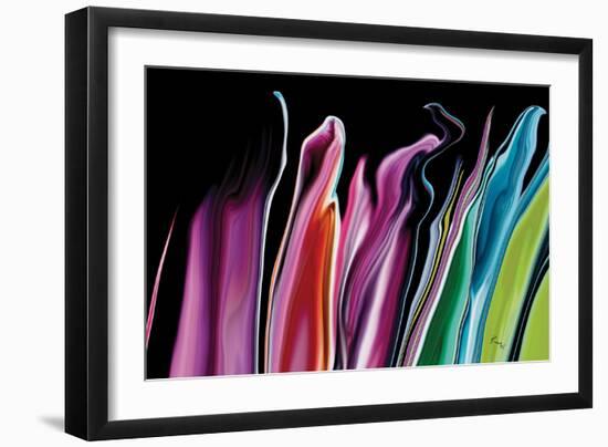 flowers of Eden 6-Rabi Khan-Framed Art Print