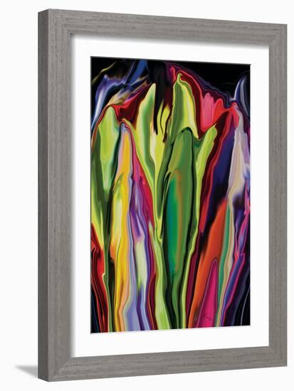 flowers of Eden 7-Rabi Khan-Framed Art Print