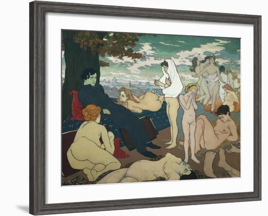 Flowers of Evil by Charles Baudelaire-Charles Maurin-Framed Giclee Print