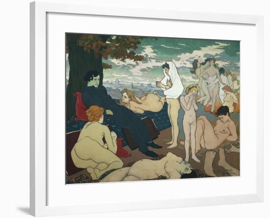 Flowers of Evil by Charles Baudelaire-Charles Maurin-Framed Giclee Print