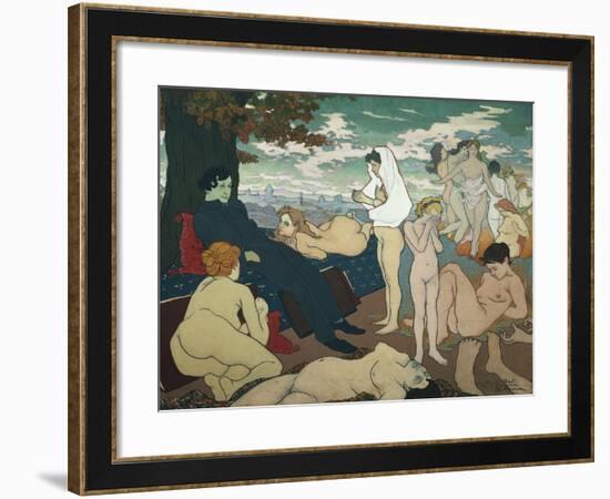 Flowers of Evil by Charles Baudelaire-Charles Maurin-Framed Giclee Print