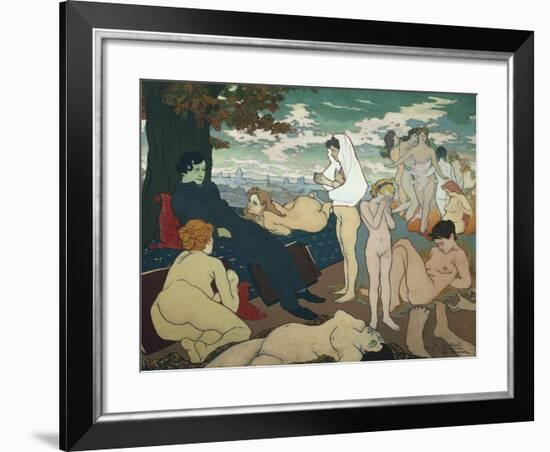 Flowers of Evil by Charles Baudelaire-Charles Maurin-Framed Giclee Print