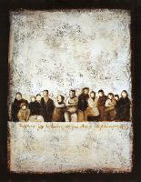 Flowers Of Life-Alicia Quaini-Framed Textured Art