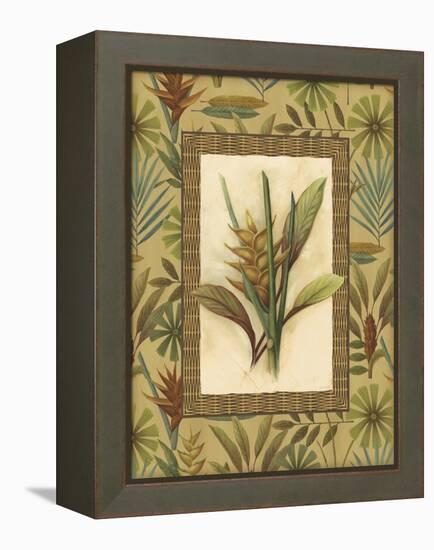 Flowers of Paradise 2 - Gold-Lisa Audit-Framed Premier Image Canvas