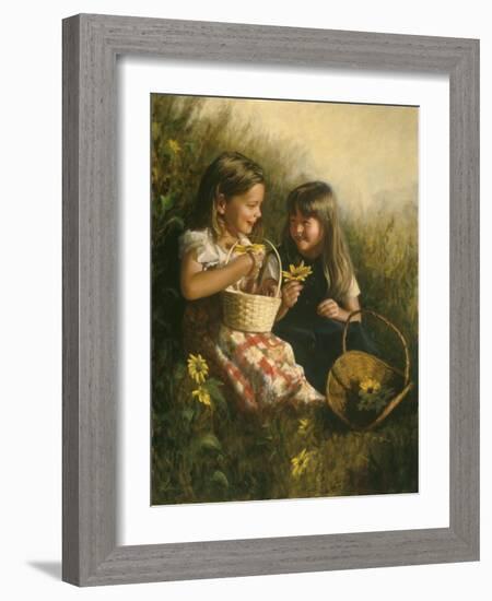 Flowers of Summer-David Lindsley-Framed Giclee Print