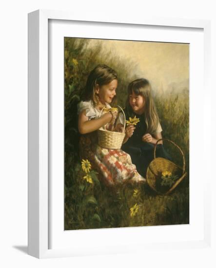 Flowers of Summer-David Lindsley-Framed Giclee Print