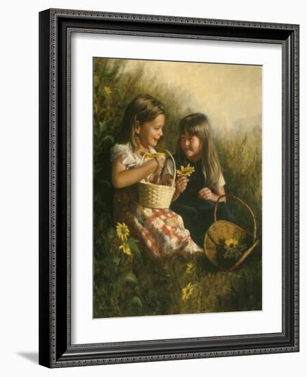 Flowers of Summer-David Lindsley-Framed Giclee Print