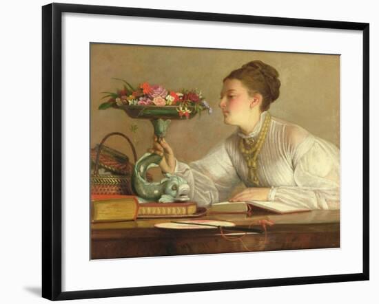 Flowers of the Day-William Frederick Yeames-Framed Giclee Print