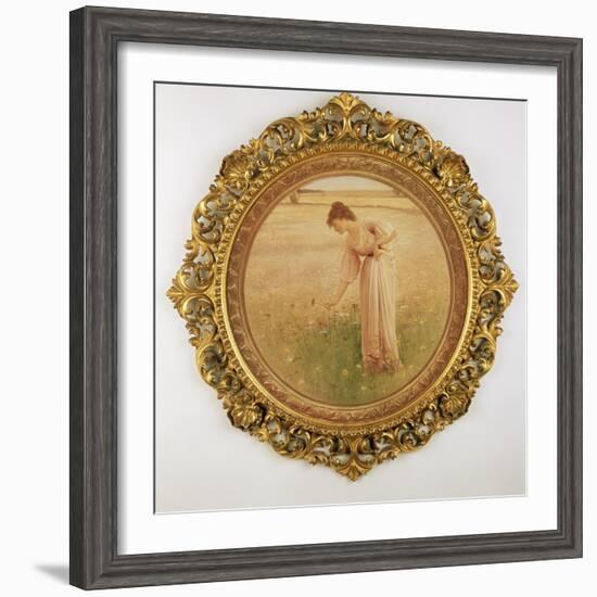 Flowers of the Field-William Henry Margetson-Framed Giclee Print