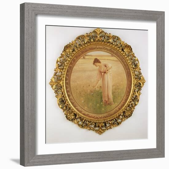 Flowers of the Field-William Henry Margetson-Framed Giclee Print