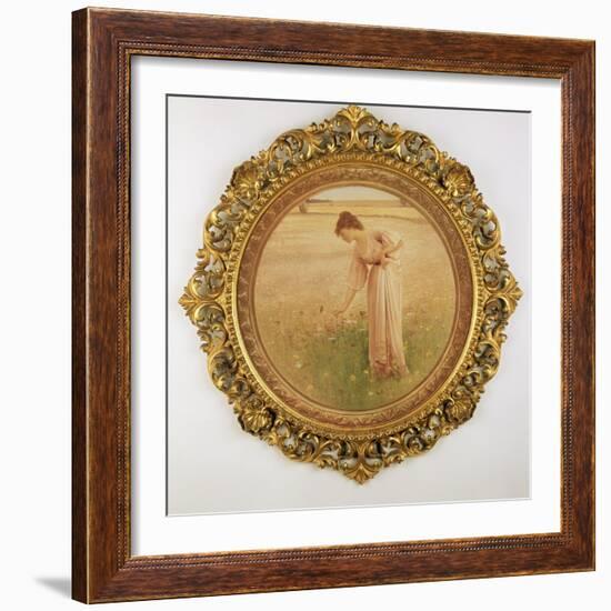 Flowers of the Field-William Henry Margetson-Framed Giclee Print