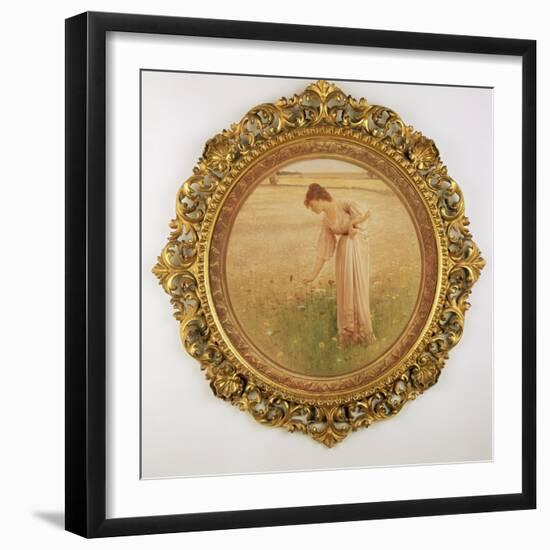 Flowers of the Field-William Henry Margetson-Framed Giclee Print