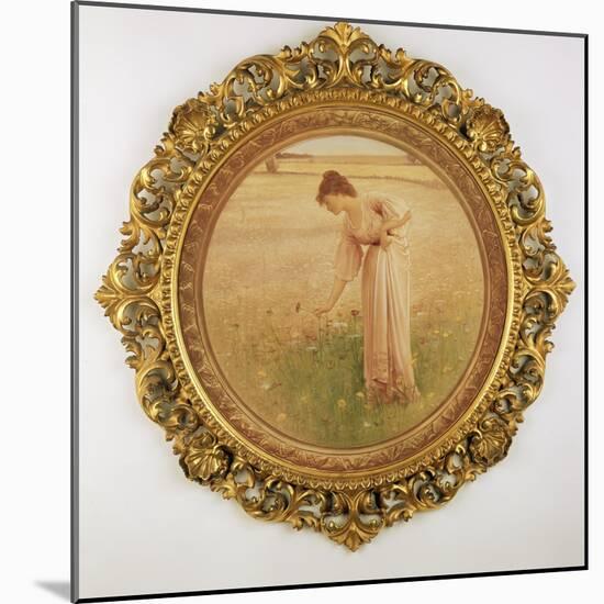 Flowers of the Field-William Henry Margetson-Mounted Giclee Print
