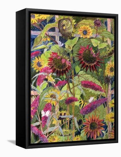 Flowers of the Sun-Rosalie Bullock-Framed Premier Image Canvas