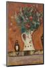 Flowers on a Mantlepiece-Pierre Bonnard-Mounted Premium Giclee Print