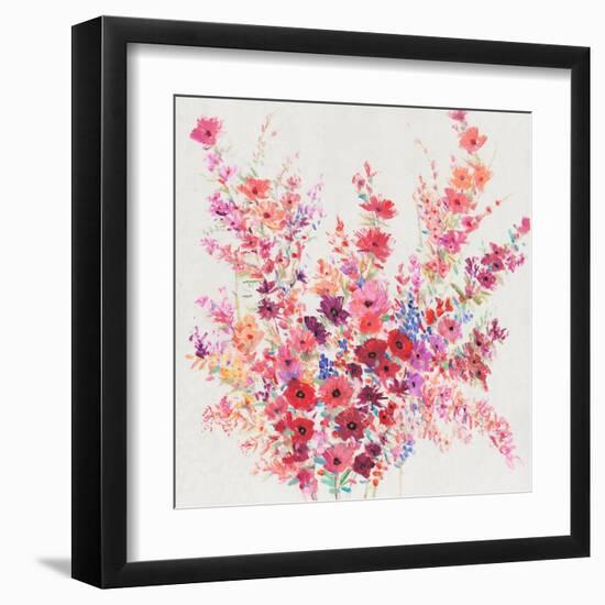 Flowers on a Vine I-Tim OToole-Framed Art Print
