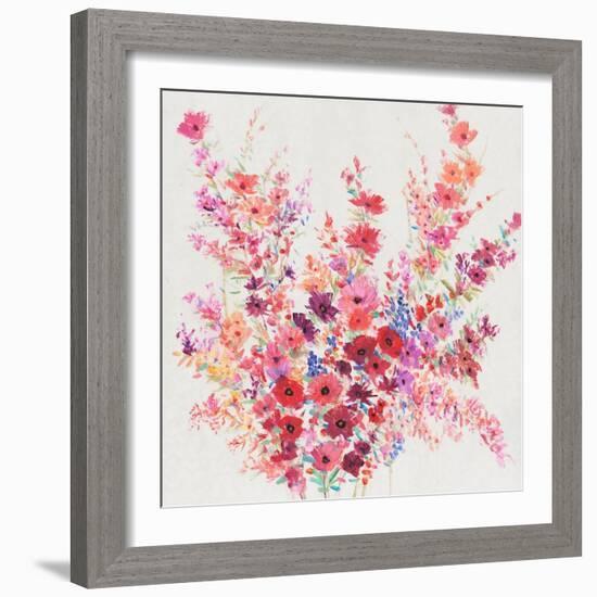 Flowers on a Vine I-Tim OToole-Framed Art Print