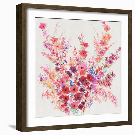 Flowers on a Vine I-Tim OToole-Framed Art Print