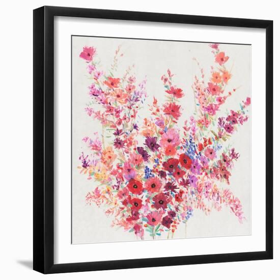 Flowers on a Vine I-Tim OToole-Framed Art Print