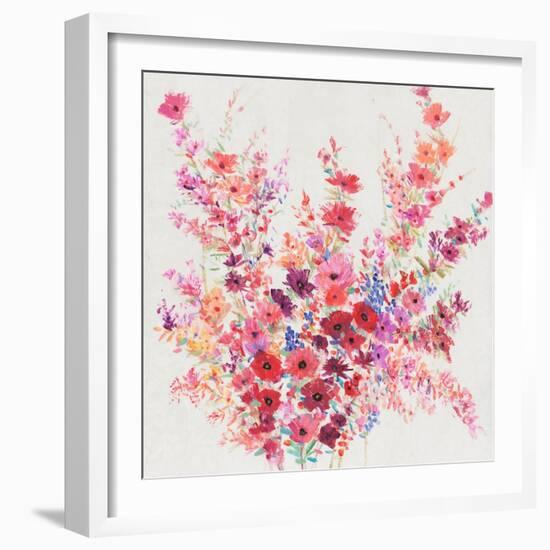 Flowers on a Vine I-Tim OToole-Framed Art Print