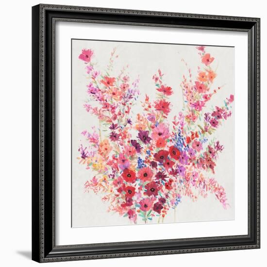 Flowers on a Vine I-Tim OToole-Framed Art Print