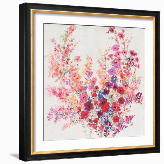 Flowers on a Vine II-Tim OToole-Framed Premium Giclee Print