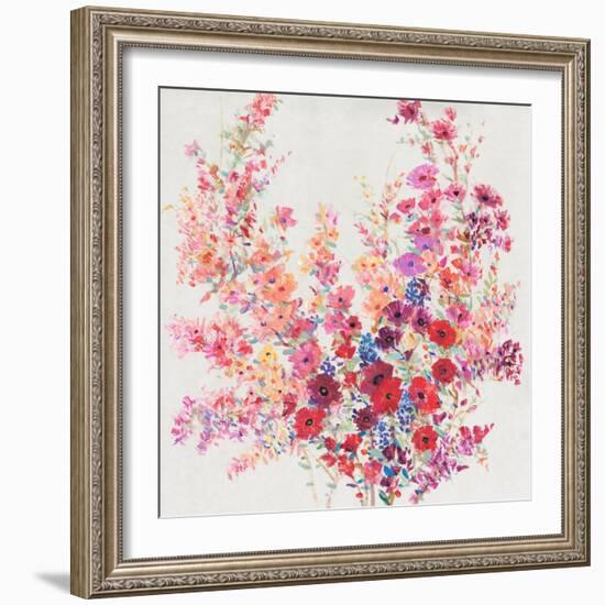 Flowers on a Vine II-Tim OToole-Framed Art Print