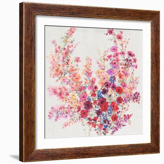 Flowers on a Vine II-Tim OToole-Framed Art Print