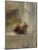 Flowers on a Window Ledge, 1861-John La Farge-Mounted Art Print