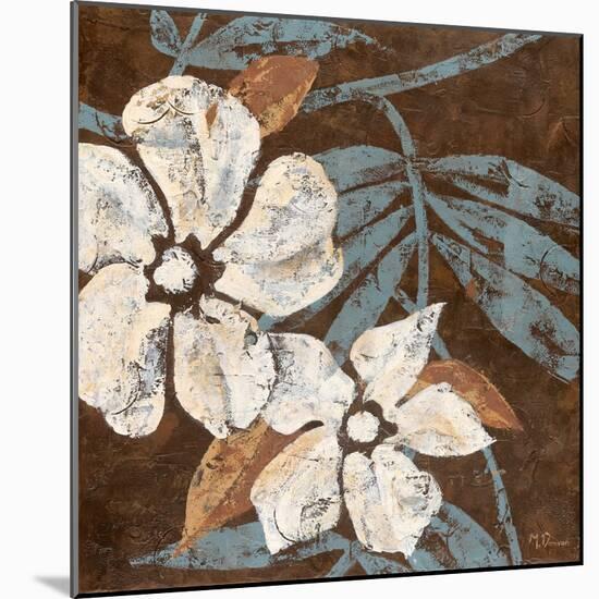 Flowers on Chocolate I-Maria Donovan-Mounted Art Print