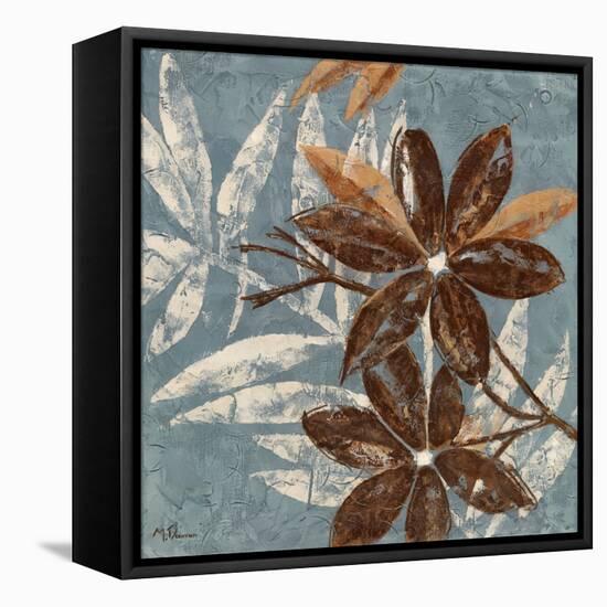 Flowers on Denim II-Maria Donovan-Framed Stretched Canvas