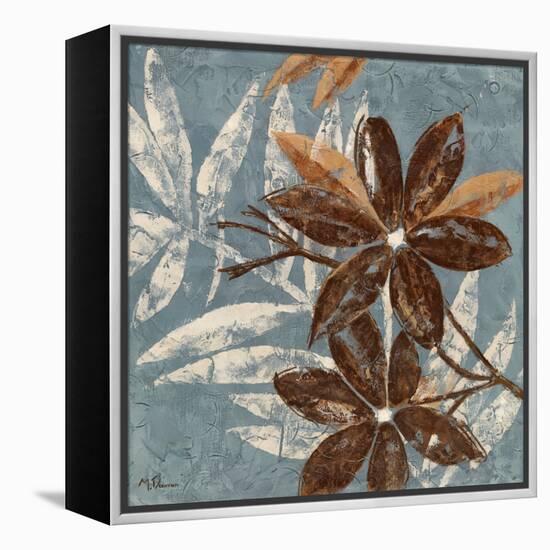 Flowers on Denim II-Maria Donovan-Framed Stretched Canvas