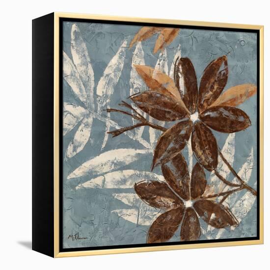 Flowers on Denim II-Maria Donovan-Framed Stretched Canvas