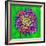 Flowers on Green, 2022, (Oil on Canvas)-Jane Tattersfield-Framed Giclee Print