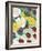 Flowers on Green-Marie Sansone-Framed Giclee Print