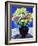 Flowers on Marble-Christopher Ryland-Framed Giclee Print