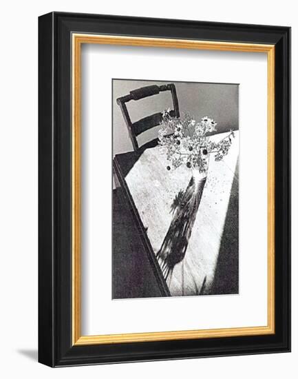 Flowers on Table-Lilo Raymond-Framed Art Print