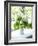 Flowers on Windowsill, Cottage Interior, UK-Stuart Cox-Framed Photo