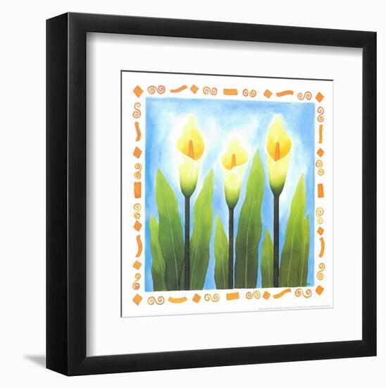 Flowers Reaching For The Sky III-Urpina-Framed Art Print