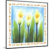 Flowers Reaching For The Sky III-Urpina-Mounted Art Print